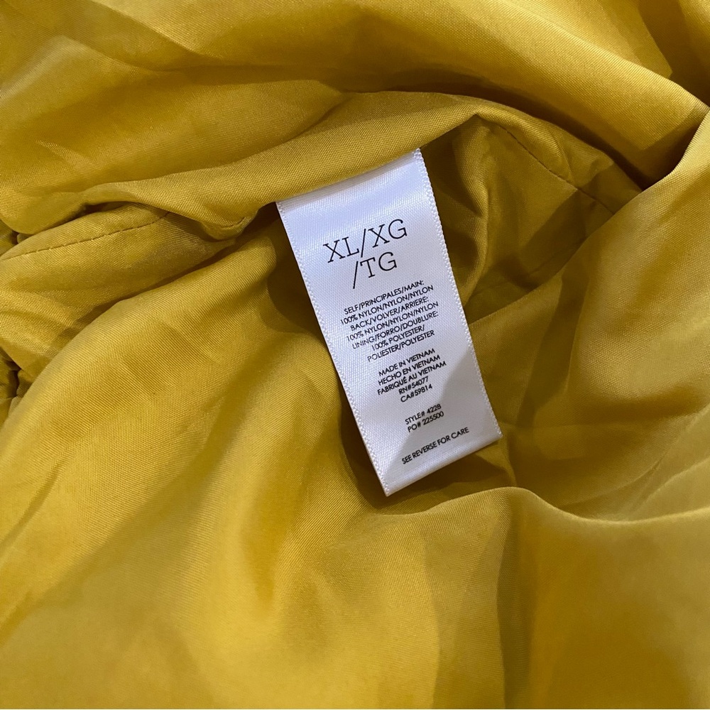 Cabi Puff Piece Acid Yellow Puffer Jacket XL – Limited Edition - Picture 6 of 7